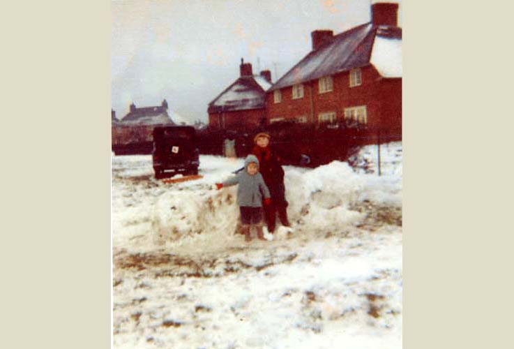 Snow in Park Lane 1963